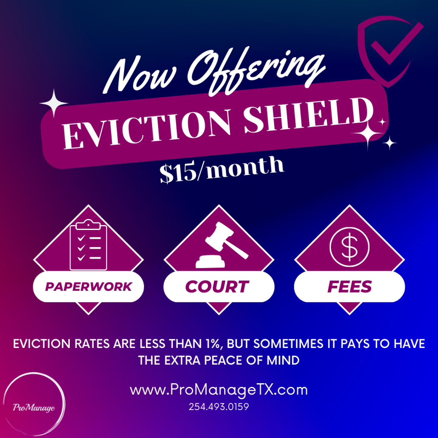 Eviction shield promanage