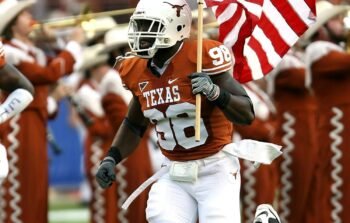UT Football Player Austin Texas