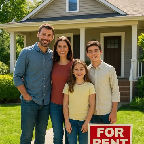 Family Renting Home